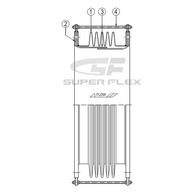 方型伸縮接頭